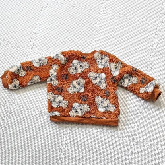 Disney Lion King Infant 18M Sherpa Sweater With Simba - Picture 5 of 5